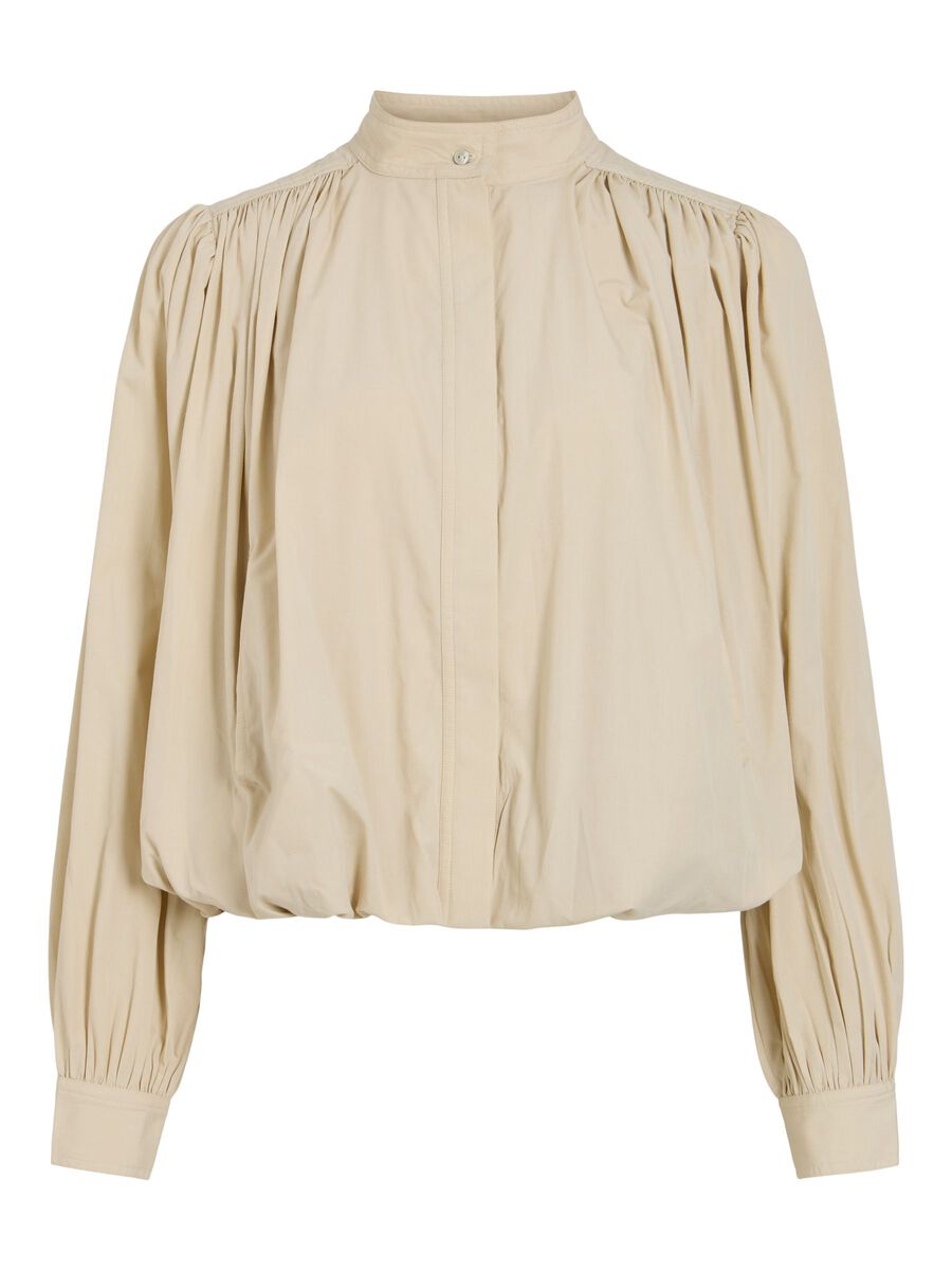 Product tile image HIGH NECK LONG SLEEVED SHIRT, Castle Wall 14120209_CastleWall