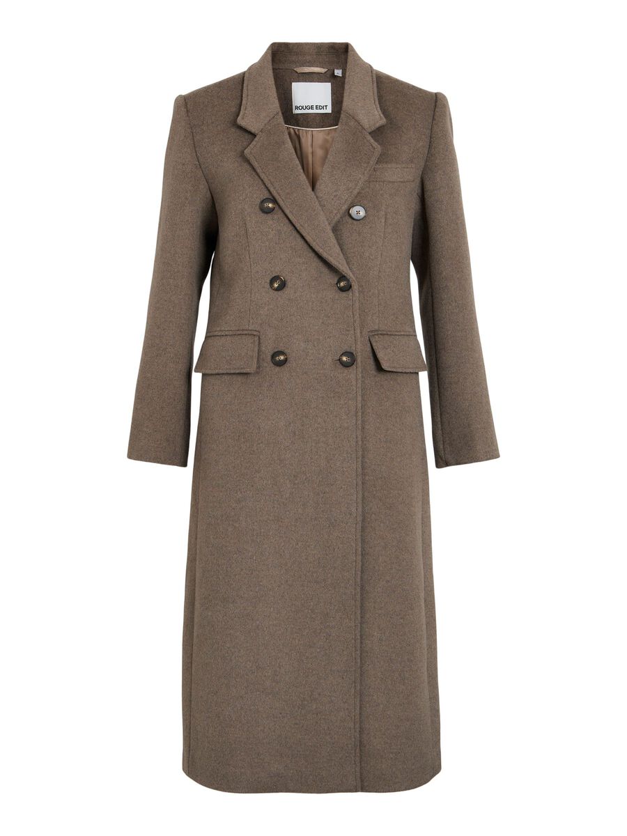 Product tile image - DOUBLE-BREASTED COAT, Canteen | 14118652_Canteen_1311768