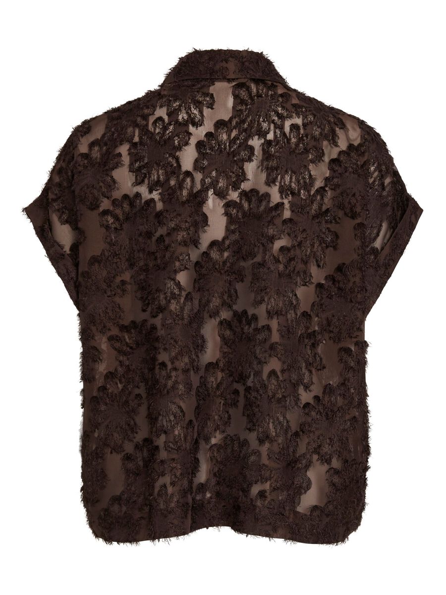 Carousel image - SHORT SLEEVED SHIRT, Seal Brown | 2