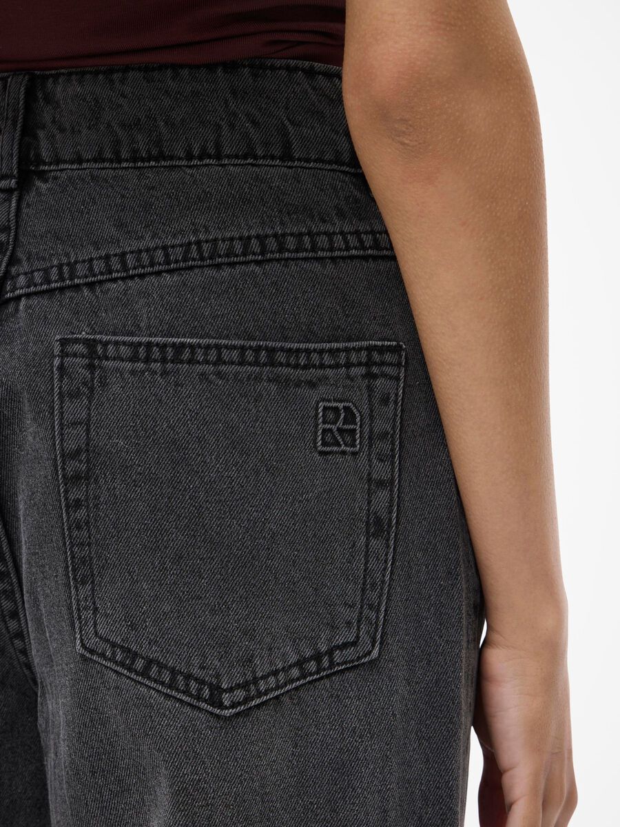 Carousel image - WIDE FIT HIGH WAISTED JEANS, Meteorite | 3