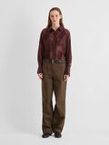Product image thumbnail - LONG SLEEVED SHIRT, Bitter Chocolate | 4