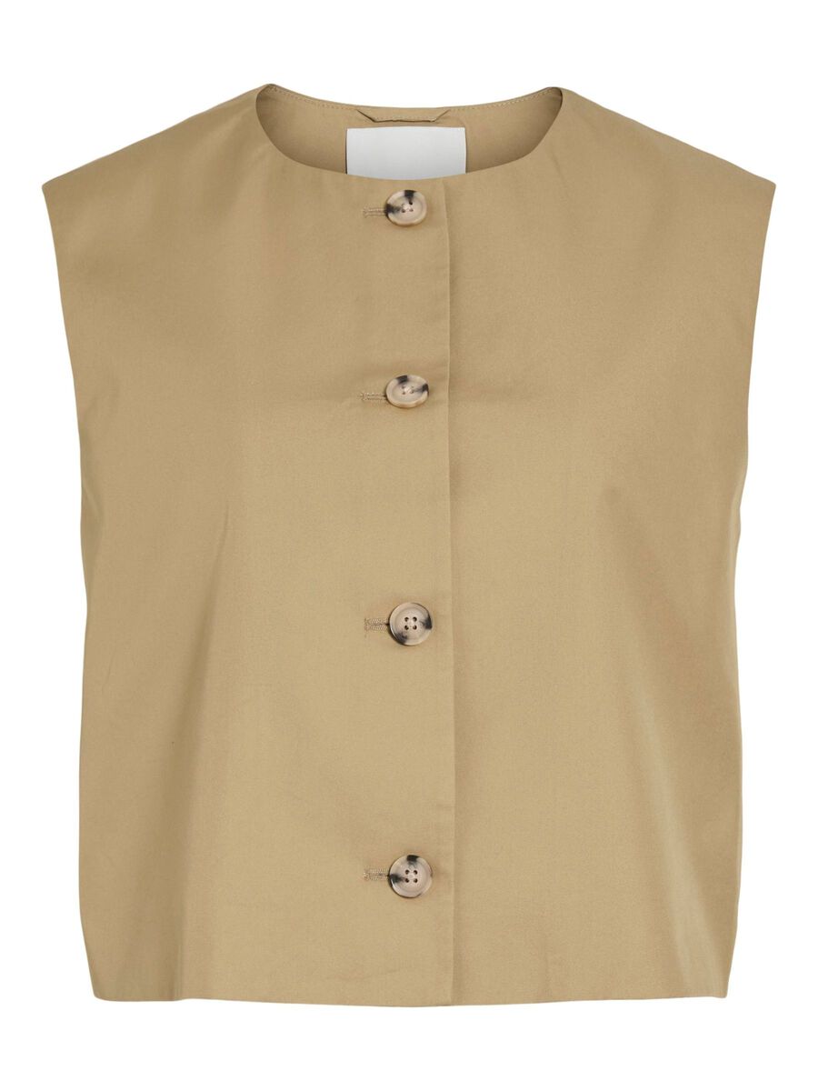 VILA TAILORED WAISTCOAT, Cocoon, highres - 14107738_Cocoon_001.jpg