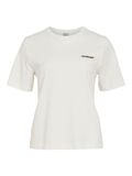 Product image thumbnail 1 ROUND NECK SHORT-SLEEVED T-SHIRT, Cloud Dancer