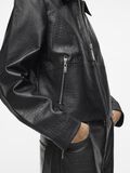 VILA SHORT LEATHER JACKET, Meteorite, highres - 14102848_Meteorite_007.jpg