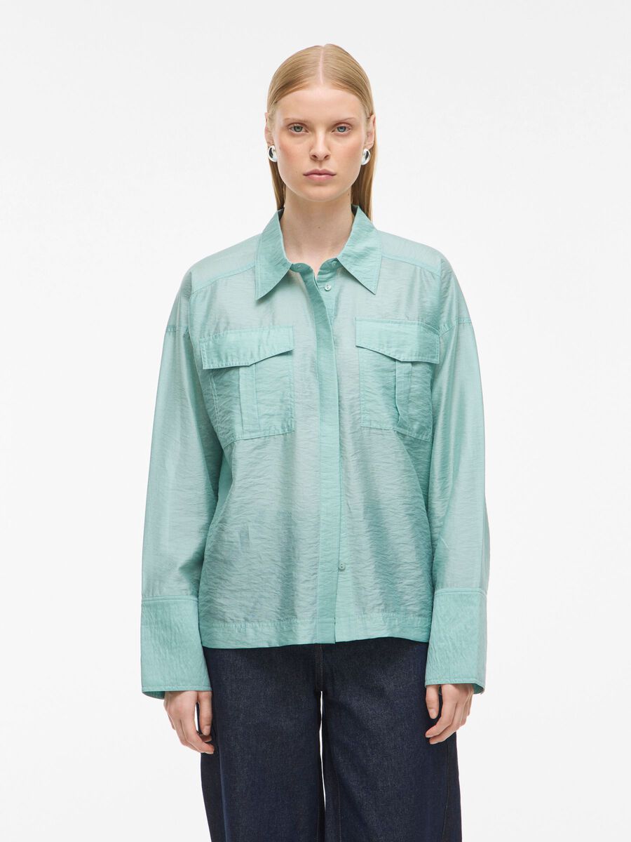 Carousel image - LONG SLEEVED  SHIRT, Aquifer | 1