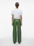 VILA HIGH WAIST LEATHER TROUSERS, Artichoke Green, highres - 14102853_ArtichokeGreen_004.jpg