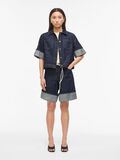 Product image thumbnail - SHORT SLEEVED DENIM SHIRT, Dark Blue Denim | 4