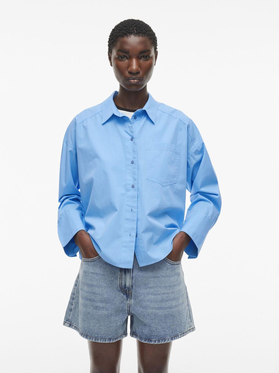 VILA LONG SLEEVED SHIRT, Little Boy Blue, highres - 14105881_LittleBoyBlue_003.jpg