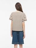 Product image thumbnail - ROUND NECK OVERSIZED T-SHIRT, Birch | 2
