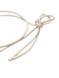 Product image thumbnail - ROPE LEATHER BELT, Cloud Dancer | 2