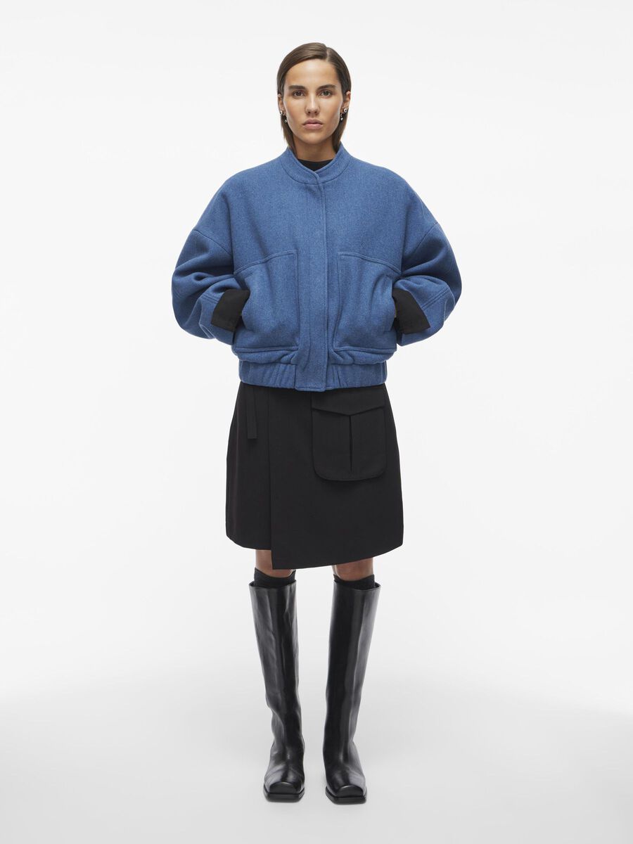 VILA BUTTONED BOMBER JACKET, Bering Sea, highres - 14105086_BeringSea_005.jpg
