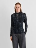 Product image thumbnail 1 HIGH NECK LONG SLEEVED TOP, Meteorite