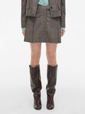 Product image thumbnail - MID WAIST MINI SKIRT, Chicory Coffee | 1