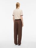 Product image thumbnail - MID-WAIST TROUSERS, Chicory Coffee | 2
