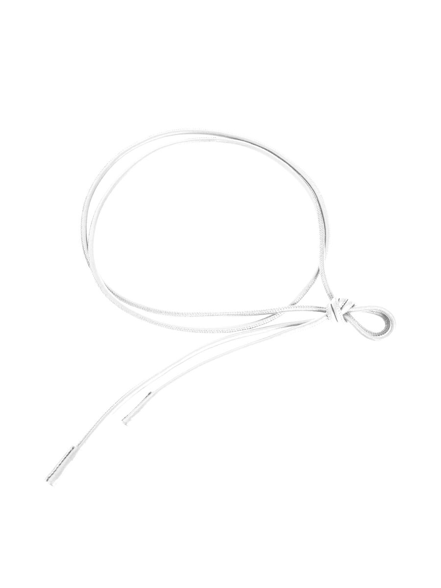 Product tile image - ROPE LEATHER BELT, Cloud Dancer | 14110094_CloudDancer