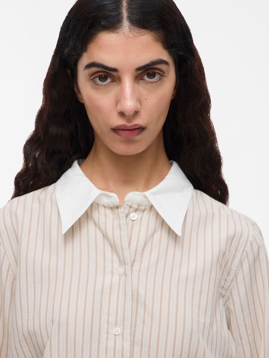 Carousel image - OVERSIZED LONG SLEEVED SHIRT, Birch | 3