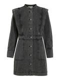 VILA LONG SLEEVED DENIM DRESS, Meteorite, highres - 14108592_Meteorite_001.jpg