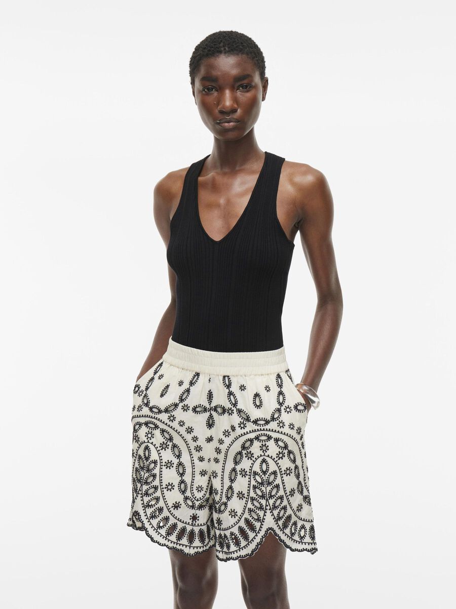 VILA KNITTED TANK TOP, Meteorite, highres - 14106044_Meteorite_003.jpg