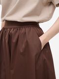 Product image thumbnail - HIGH WAIST MAXI SKIRT, Chicory Coffee | 3