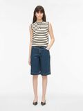 Product image thumbnail - DENIM CULOTTES, Medium Blue Denim | 4