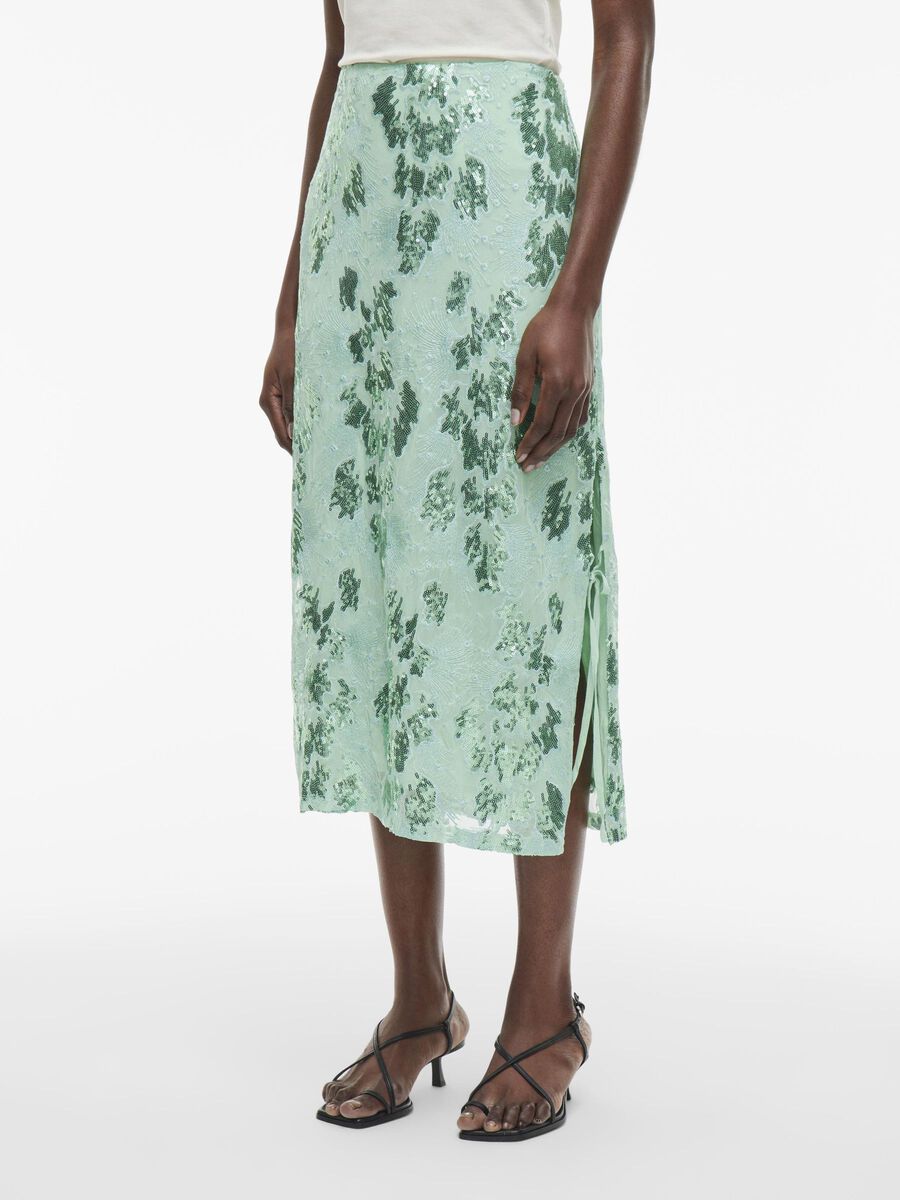 VILA SEQUIN MIDI SKIRT, Hemlock, highres - 14105732_Hemlock_003.jpg