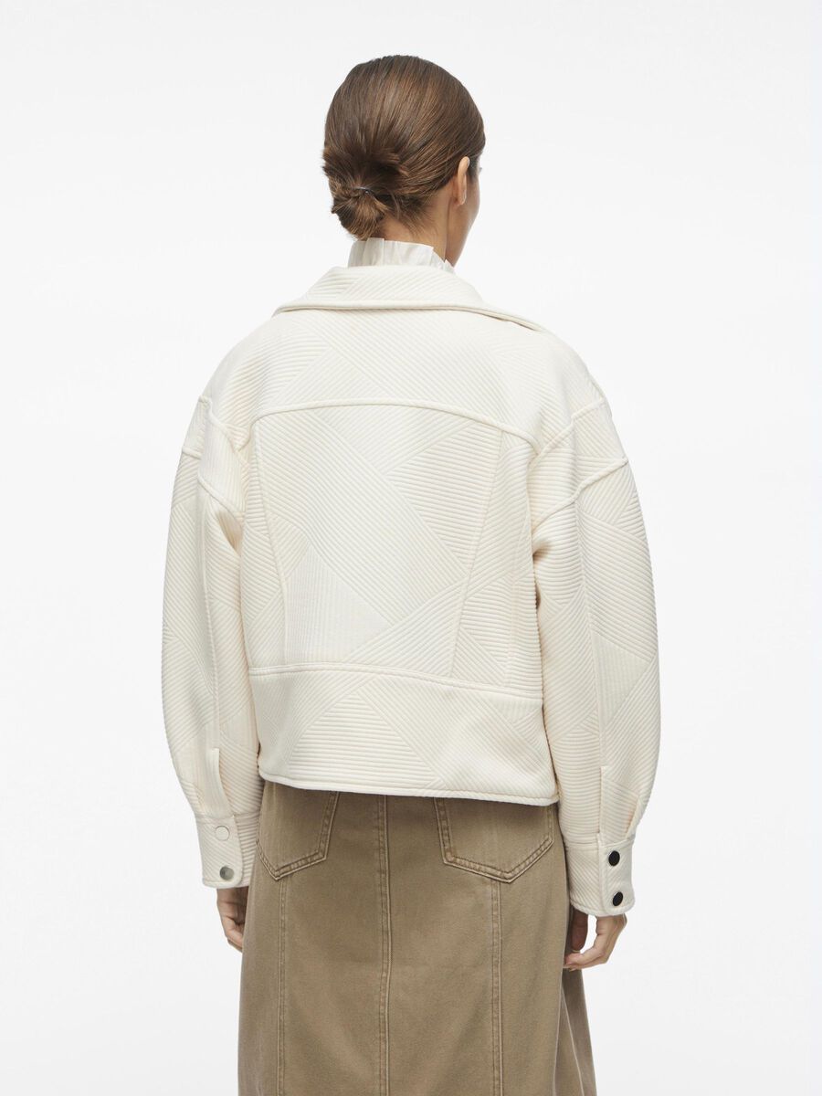 VILA HIGH NECK JACKET, Birch, highres - 14102843_Birch_004.jpg