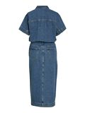 VILA MIDI DENIM DRESS, Dark Medium Blue Denim, highres - 14107752_DarkMediumBlueDenim_002.jpg