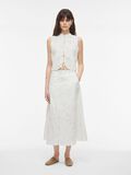 Product image thumbnail - HIGH WAIST MAXI SKIRT, Cloud Dancer | 4
