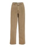 VILA MID-WAIST STRAIGHT FIT JEANS, Petrified Oak, highres - 14108481_PetrifiedOak_001.jpg