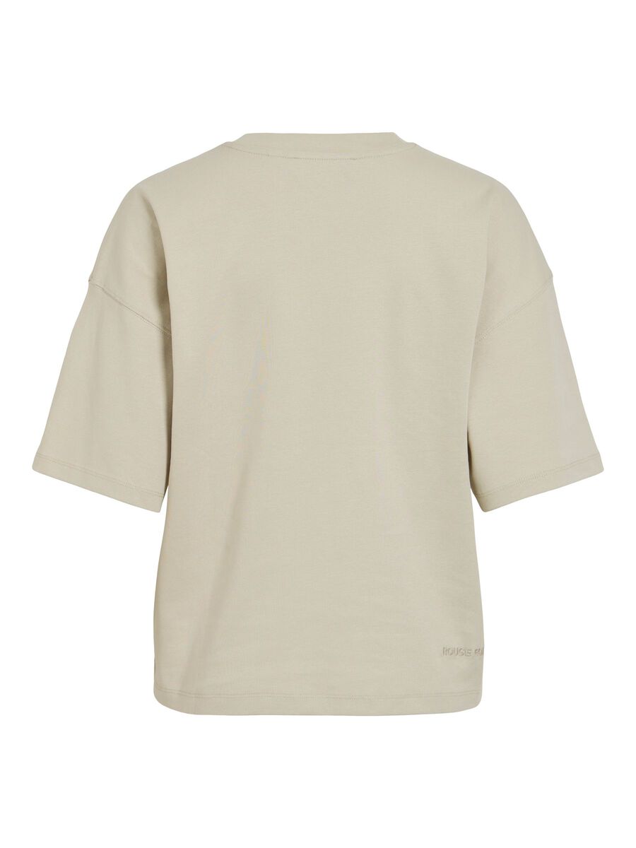 Carousel image - ROUND NECK OVERSIZED T-SHIRT, Pelican | 2