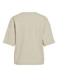 Product image thumbnail - ROUND NECK OVERSIZED T-SHIRT, Pelican | 2