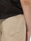 Product image thumbnail - HIGH WAIST DENIM SHORTS, Feather Gray | 3