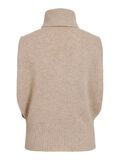 Product image thumbnail - TURTLENECK KNITTED VEST, Pelican | 2
