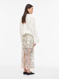 Product image thumbnail - SEQUIN MAXI SKIRT, Silver | 2