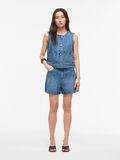 Product image thumbnail - DENIM WAISTCOAT, Dark Medium Blue Denim | 4