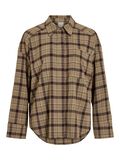 Product image thumbnail - CHECKED  LONG SLEEVED SHIRT, Pelican | 1