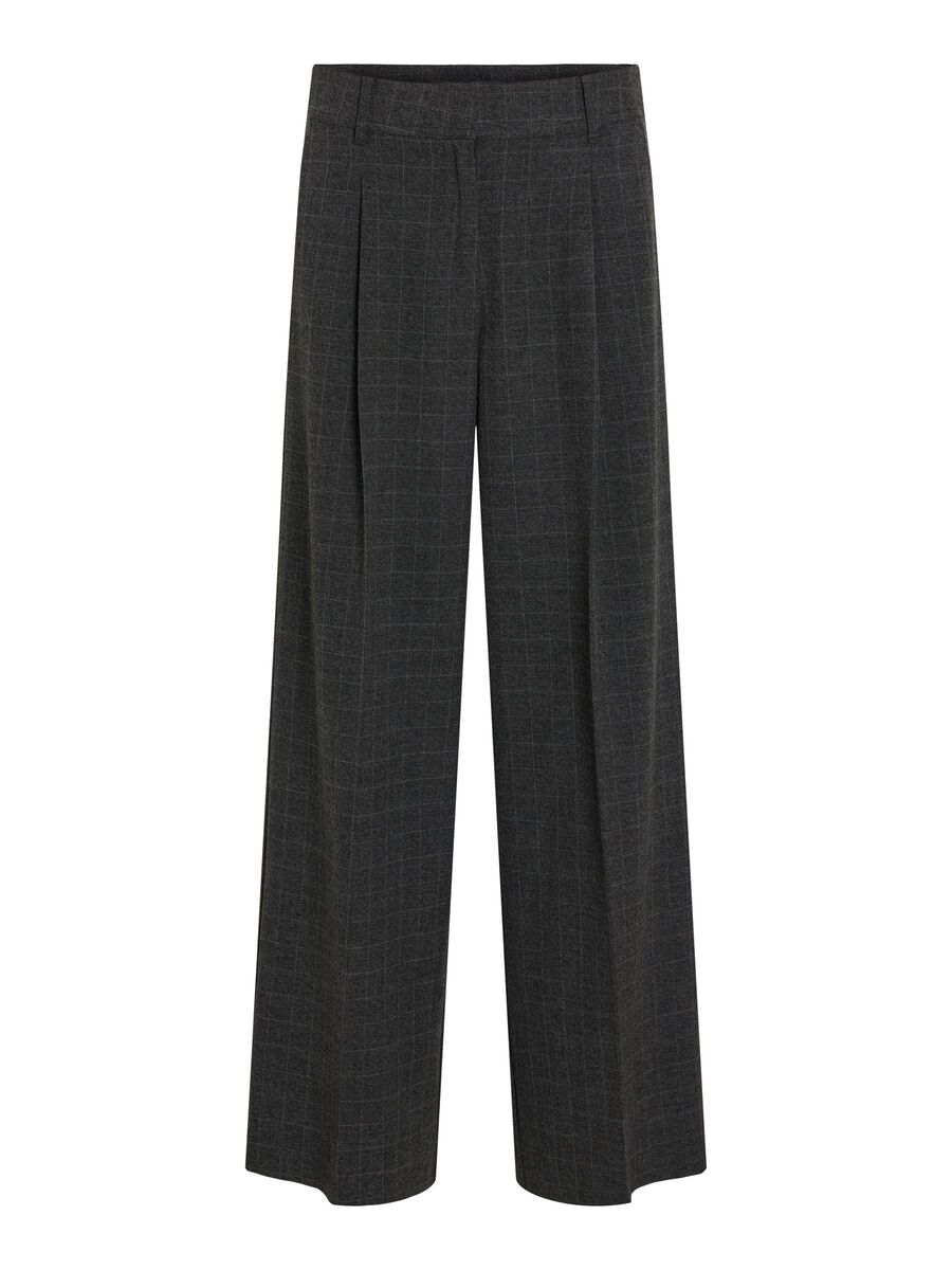 Product tile image MID-WAIST TROUSERS, Dark Grey Melange 14119862_DarkGreyMelange_1321781
