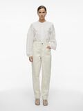 VILA MANDARIN COLLAR LONG SLEEVED SHIRT, Cloud Dancer, highres - 14102866_CloudDancer_005.jpg