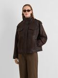 Product image thumbnail 1 SUEDE JACKET, Bitter Chocolate