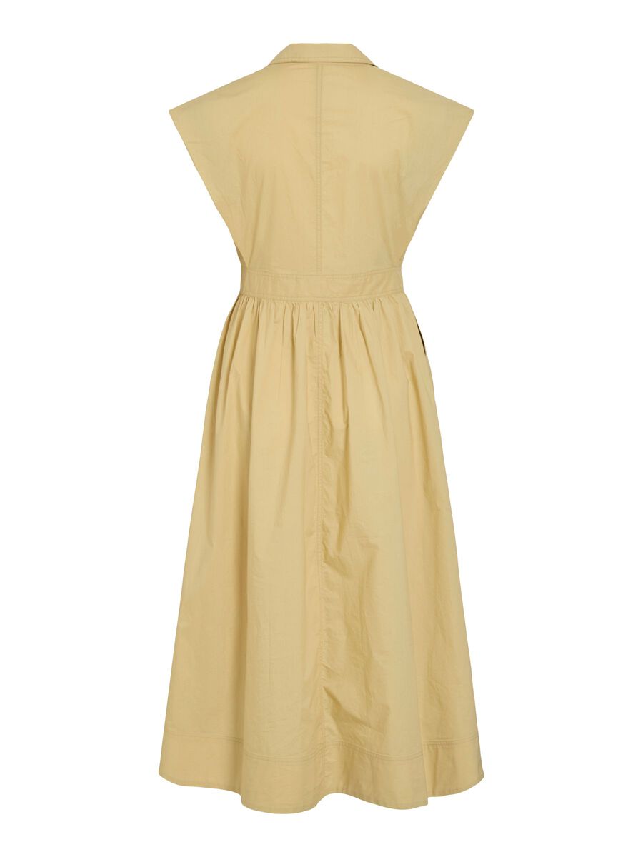 Carousel image - SHORT SLEEVED MIDI DRESS, Silver Fern | 2