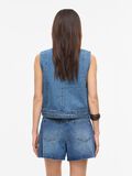 Product image thumbnail - DENIM WAISTCOAT, Dark Medium Blue Denim | 2
