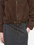 Product image thumbnail - SUEDE JACKET, Seal Brown | 5