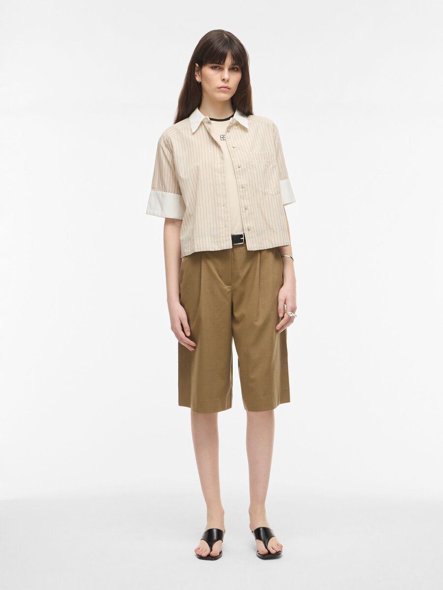 Product tile image - SHORT SLEEVED SHIRT, Birch | 14116533_Birch_1276942