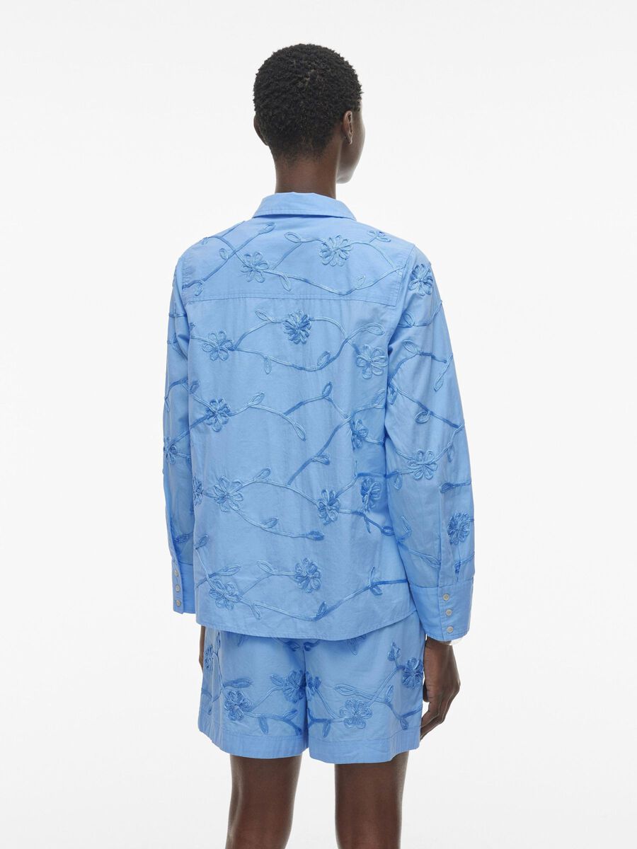 VILA LONG SLEEVED SHIRT, Little Boy Blue, highres - 14105927_LittleBoyBlue_004.jpg