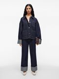 Product image thumbnail - BUTTONED DENIM JACKET, Dark Medium Blue Denim | 4