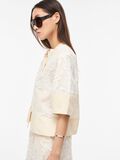 Product image thumbnail - MANDARIN COLLAR SHORT SLEEVED SHIRT, Birch | 5