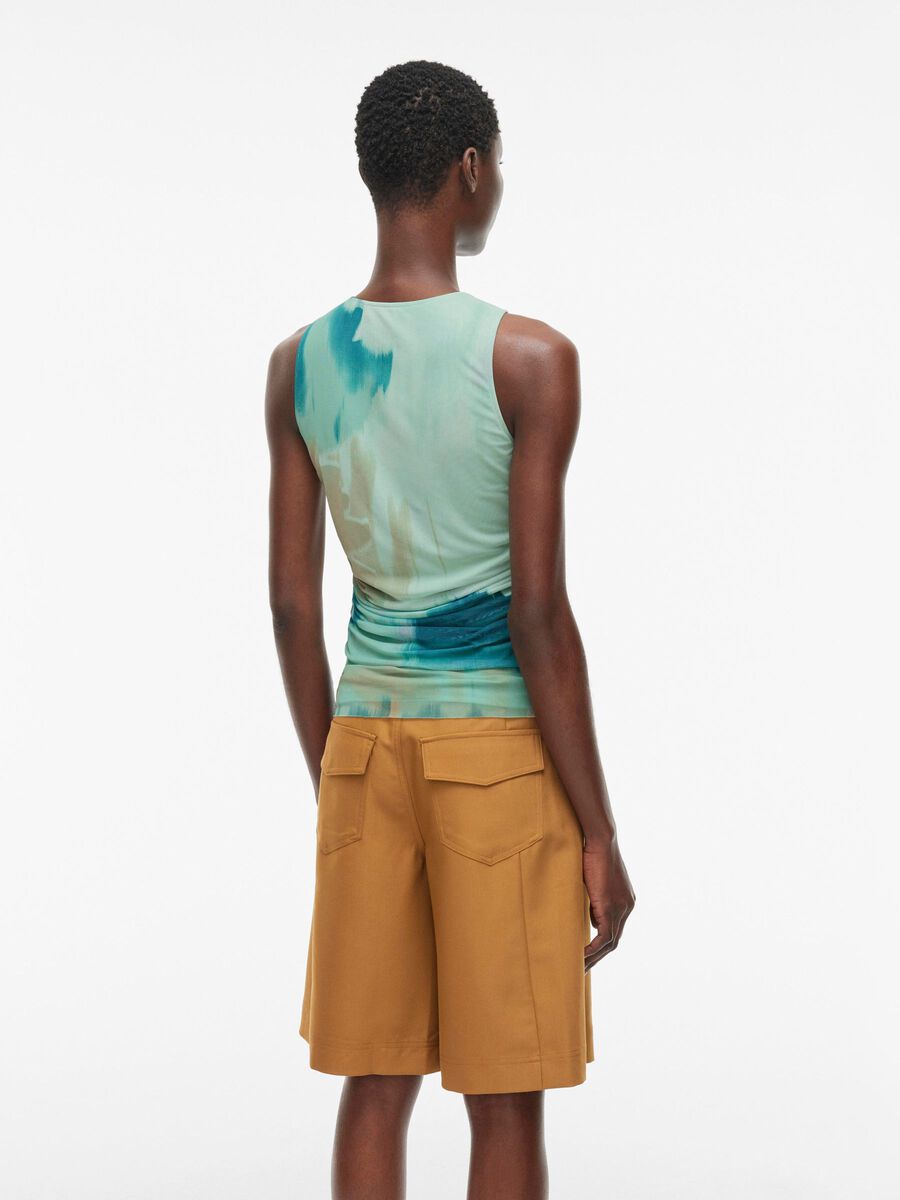 VILA ROUND NECK SLEEVELESS TOP, Hemlock, highres - 14105886_Hemlock_1176095_004.jpg