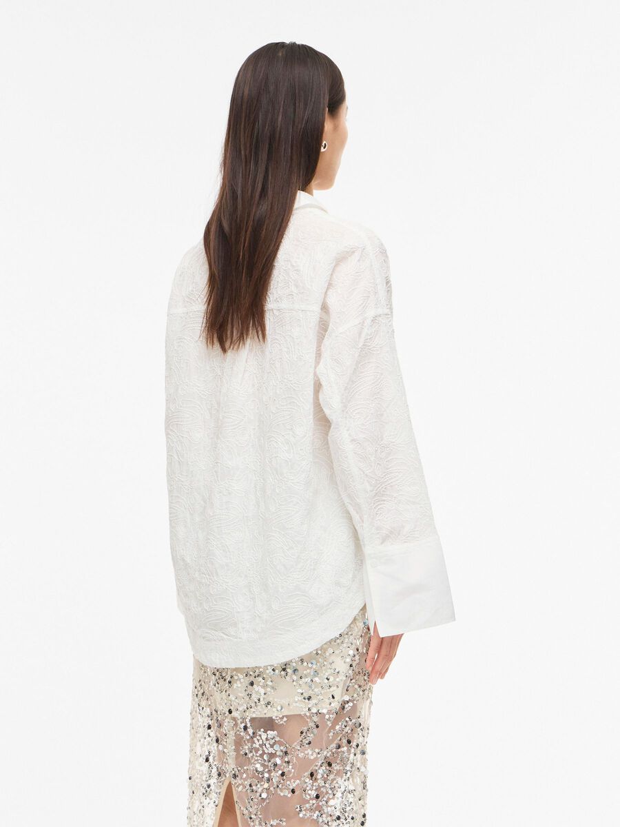 Carousel image - OVERSIZED SHIRT, Cloud Dancer | 2