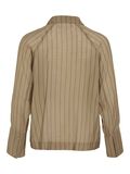 VILA STRIPED LONG SLEEVED SHIRT, Petrified Oak, highres - 14108514_PetrifiedOak_002.jpg