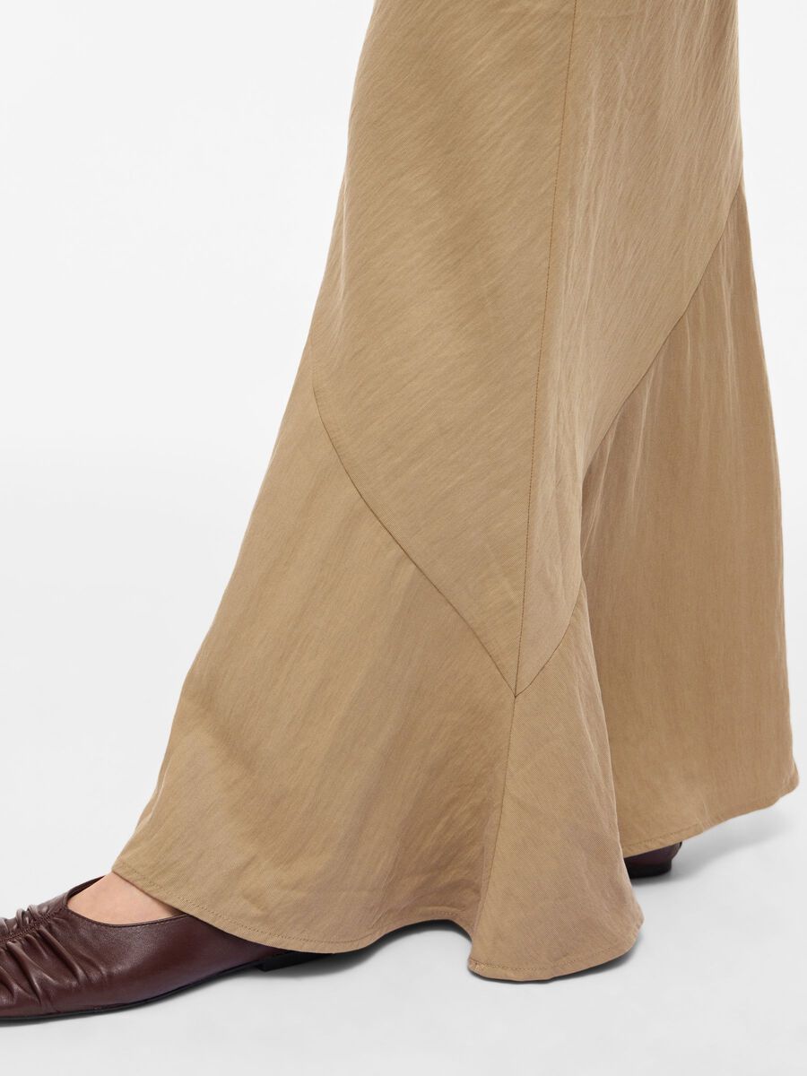 Carousel image - HIGH WAIST MAXI SKIRT, Petrified Oak | 3